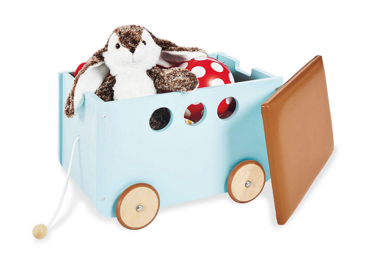SPIELZEUGBOX JIM  - Basics (50/36/36cm) - Pinolino