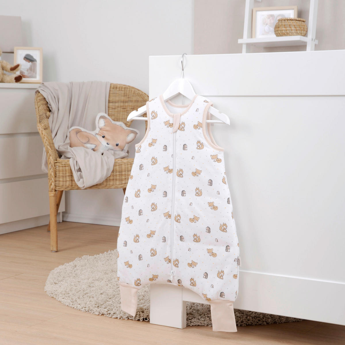 BABYSCHLAFSACK Waldfreunde  70/45 cm     - Weiß, Basics, Textil (70/45cm) - baby best