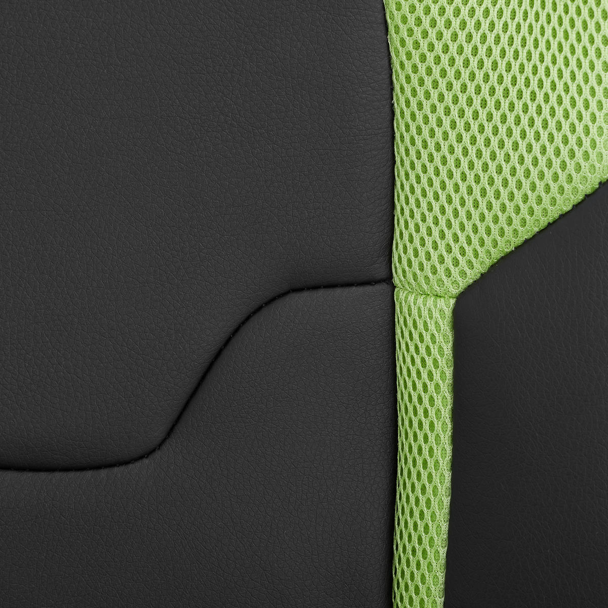 GAMINGSTUHL Grün, Schwarz Metall, Kunststoff, Textil   - Schwarz/Grün, Design, Kunststoff/Textil (61/110-120/63cm) - Carryhome