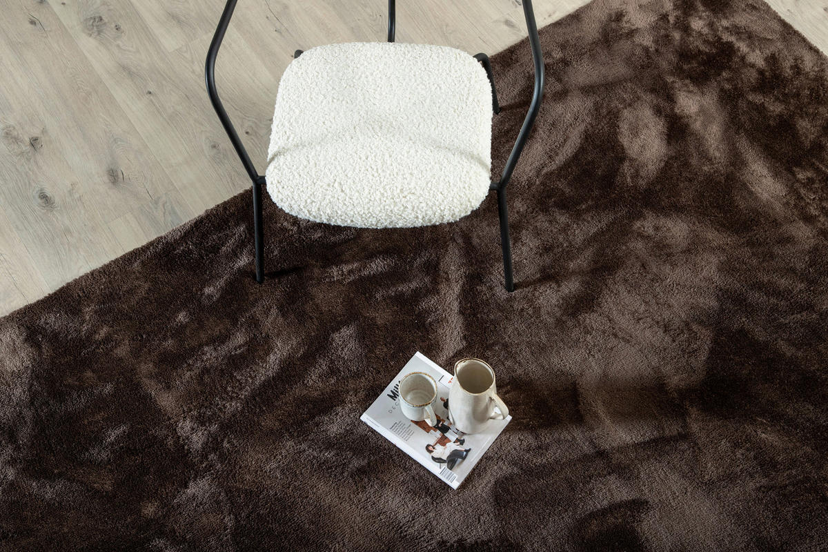 FLACHWEBETEPPICH 160/230 cm Braun  - Braun, LIFESTYLE, Textil (160/230cm) - P & B