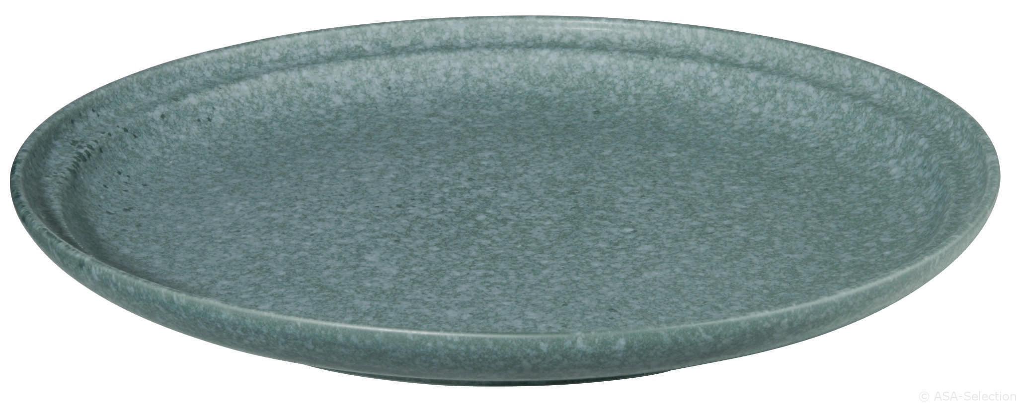 SPEISETELLER Blau, Grün 26/2,32 cm Nesuto  - Blau/Grün, Basics, Keramik (26/2,32cm) - ASA