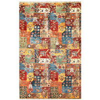 ORIENTTEPPICH 120/180 cm Ersari Patchwork Multicolor  - Multicolor, LIFESTYLE, Textil (120/180cm) - Cazaris