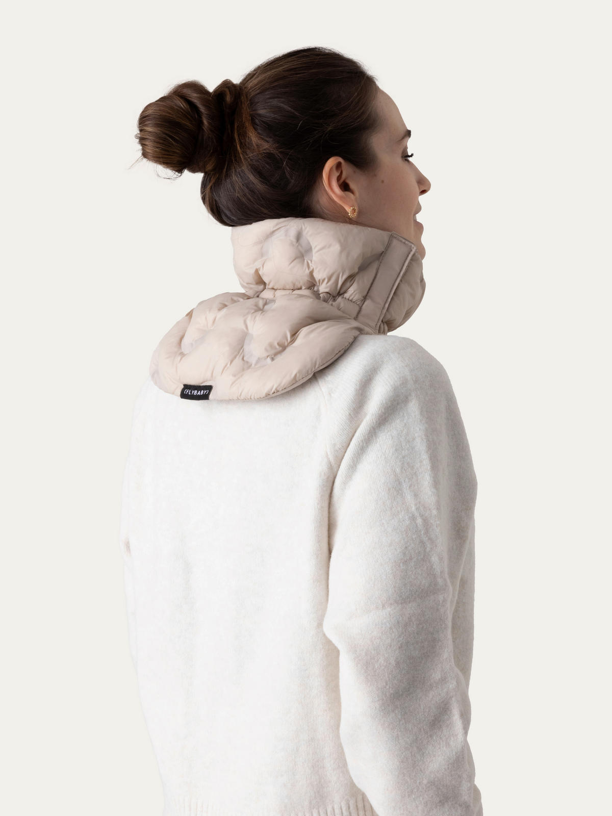 BABYTRAGENBEZUG  - Creme, Basics, Textil - FLYBABY