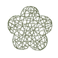 TALLRIKSUNDERLÄGG papper grön  - grön, Trend, papper (42/40/0,2cm) - Ambia Home