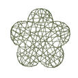 PLATZDECKCHEN Papier Grün  - Grün, Trend, Papier (42/40/0,2cm) - Ambia Home