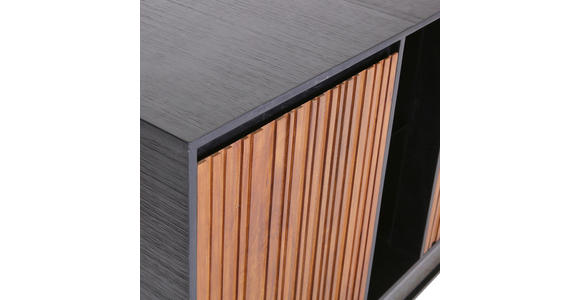 SIDEBOARD in 170/75/40 cm - Schwarz/Braun, LIFESTYLE, Holz/Holzwerkstoff (170/75/40cm) - Landscape