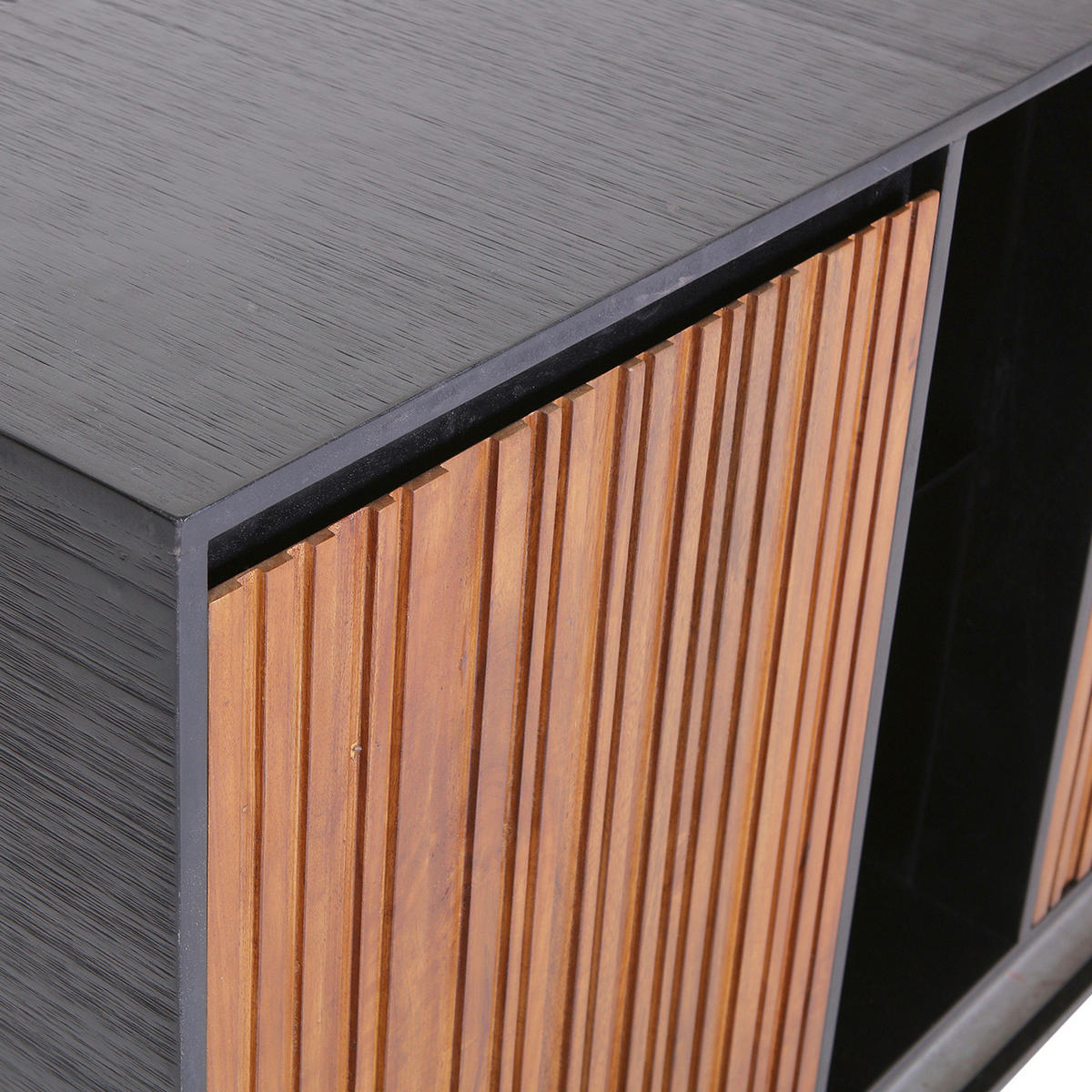 SIDEBOARD  in 170/75/40 cm  - Schwarz/Braun, LIFESTYLE, Holz/Holzwerkstoff (170/75/40cm) - Landscape