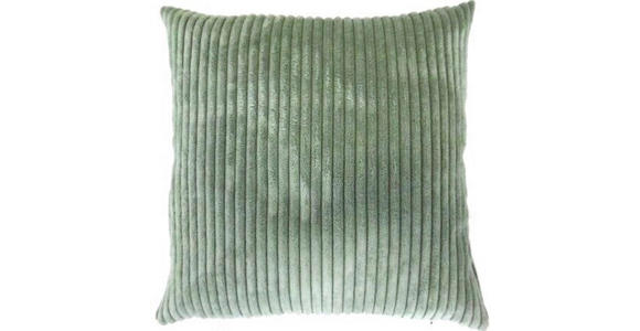 ZIERKISSEN   50/8/50 cm  - Salbeigrün, Basics, Textil (50/8/50cm) - Novel