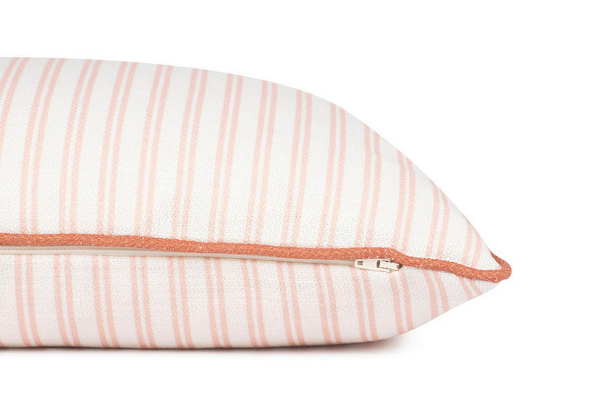 KISSENHÜLLE Little Stripes 45/45 cm  - Beige/Orange, Konventionell, Textil (45/45cm) - Tom Tailor