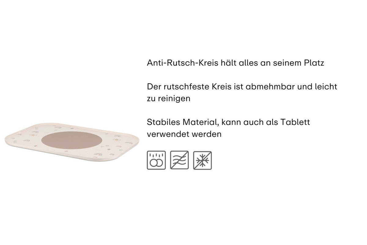 ESSSET Mio  - Salbeigrün/Multicolor, Basics, Kunststoff (27.9/39.8/1.2cm) - Mepal