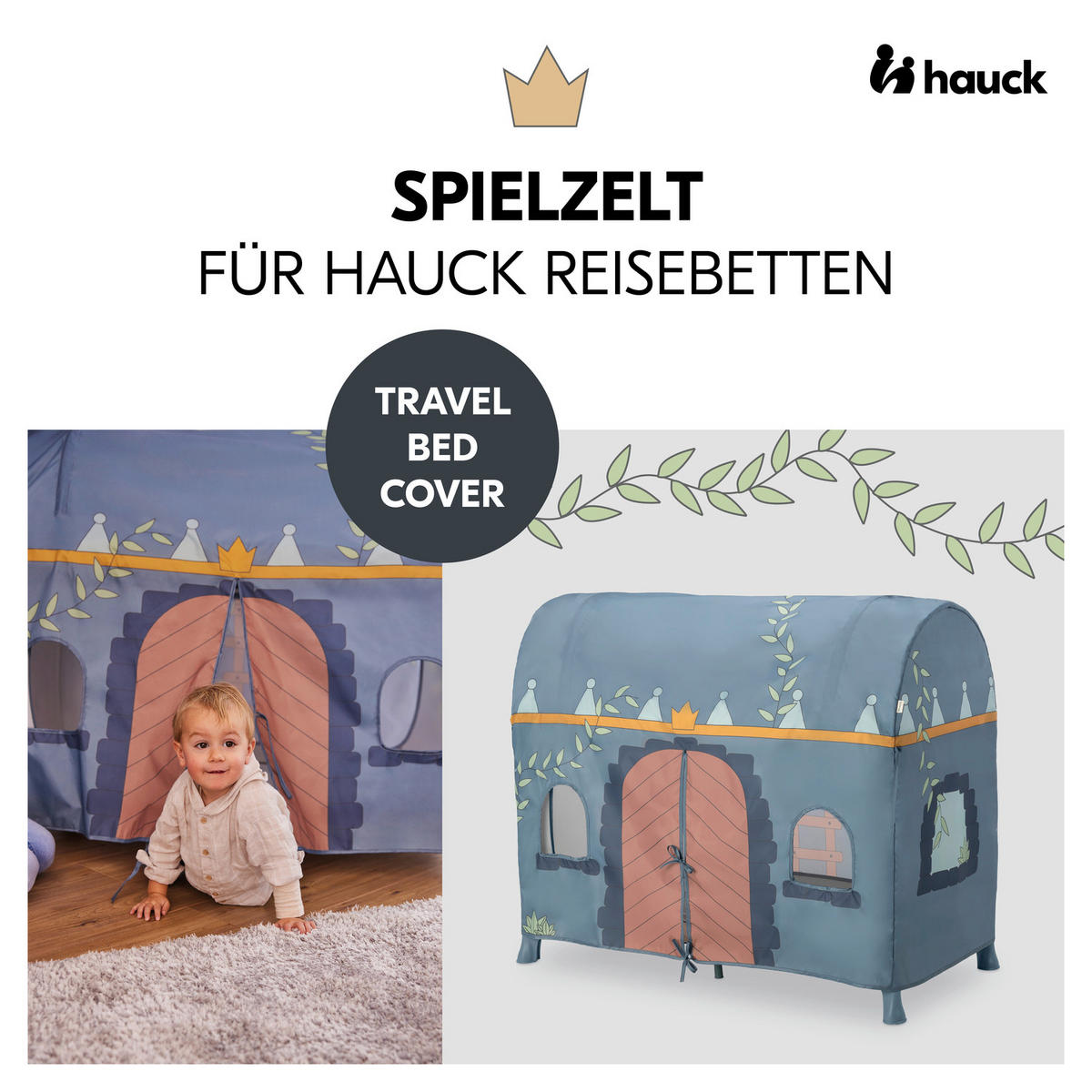 SPIELZELT - Multicolor, Basics, Textil (68/98/130cm) - Hauck