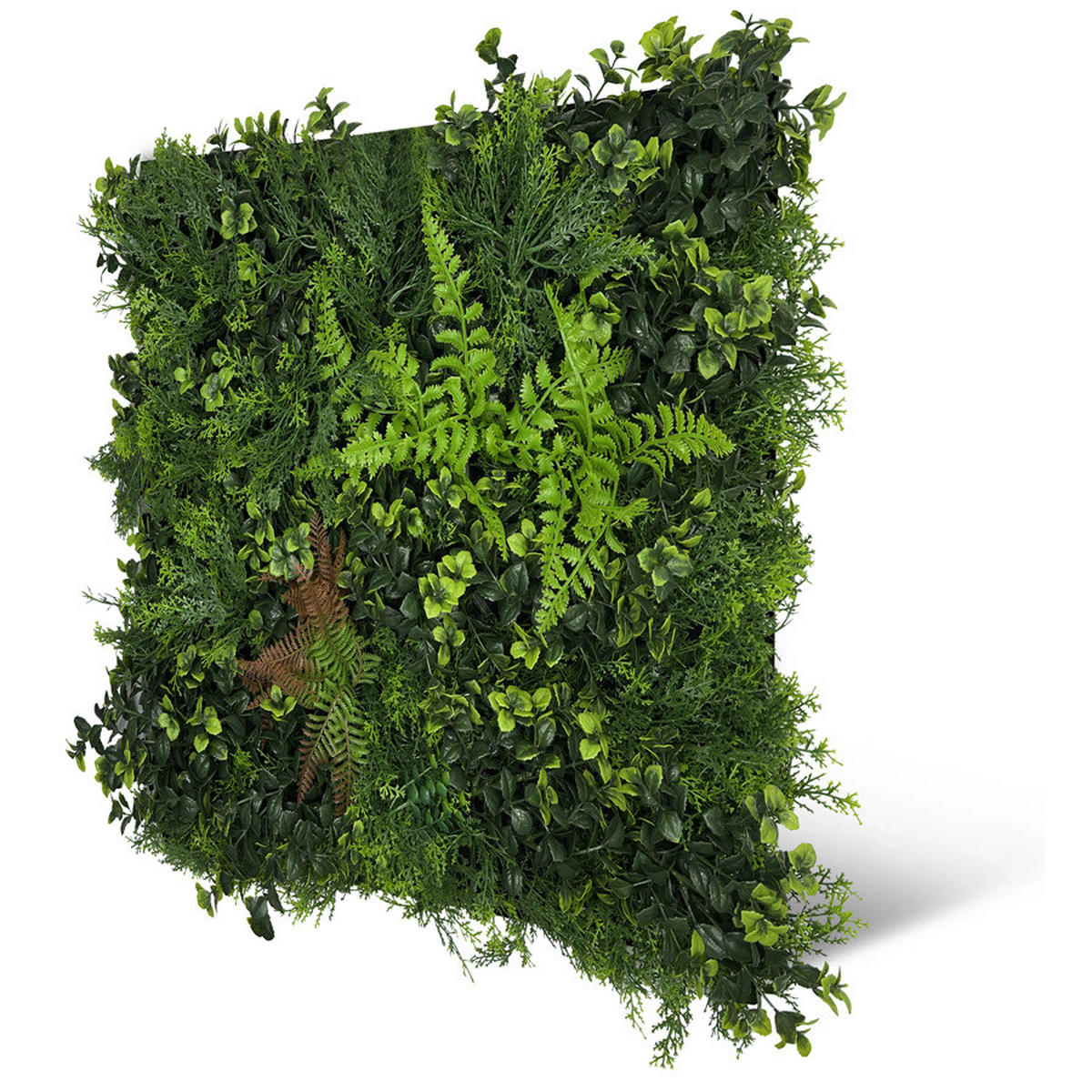 AKUSTIKPANEEL Modular Wall System Nature Design Flora 52/52/4 cm  - Grün, KONVENTIONELL, Kunststoff (52/52/4cm) - Jangal