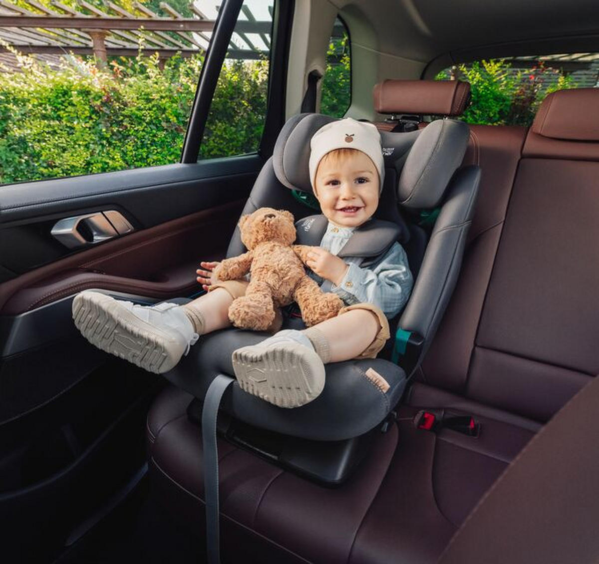 KINDERAUTOSITZ Advansafix Pro  - Greige/Hellgrau, Basics, Kunststoff/Textil (44/60/48cm) - Britax Römer