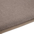 SITZKISSEN  40/40 cm   - Taupe, Textil (40/40cm) - Novel