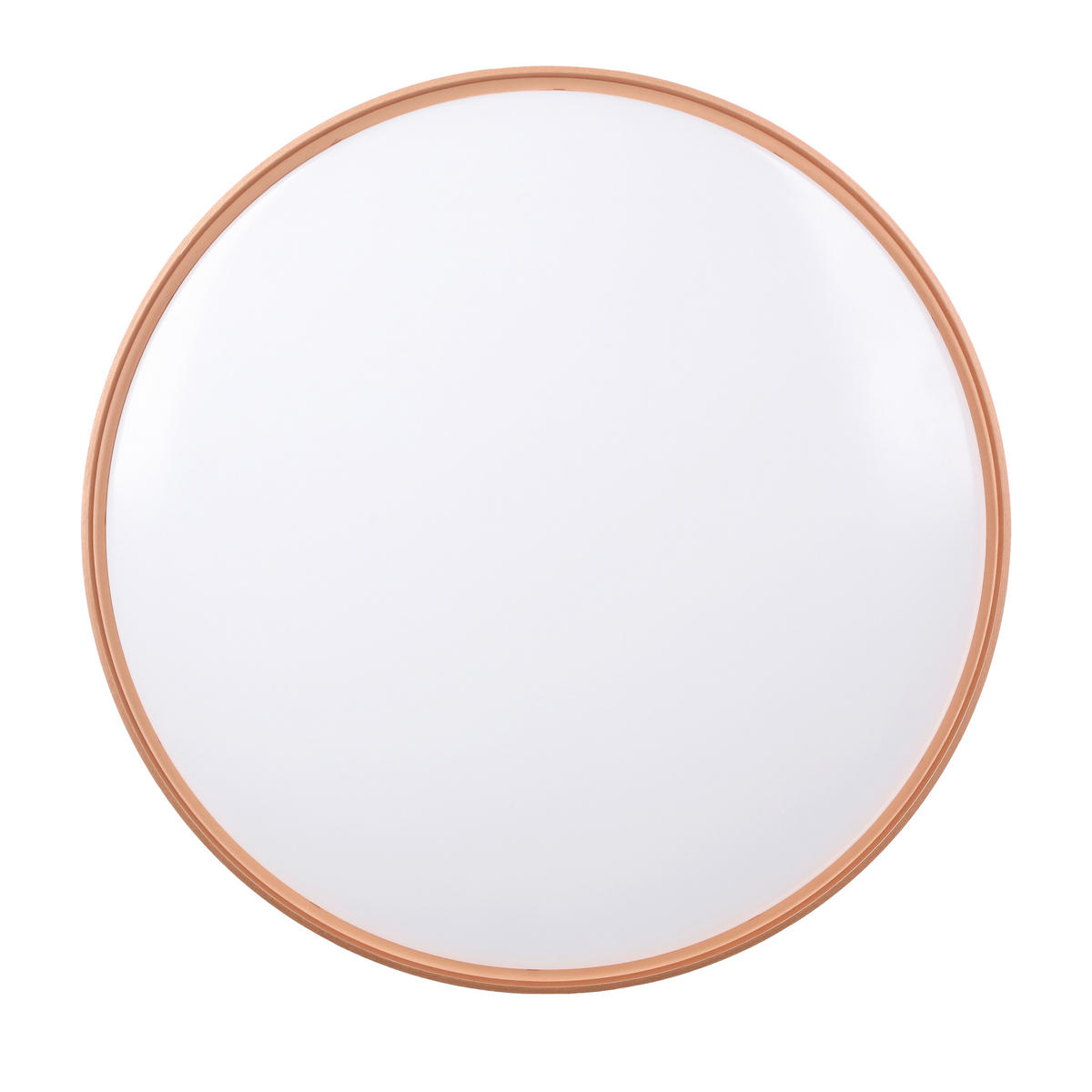 LED-TAKLAMPA Montana 40/40/7 cm  - vit/guldfärgad, Klassisk, metall/plast (40/40/7cm)