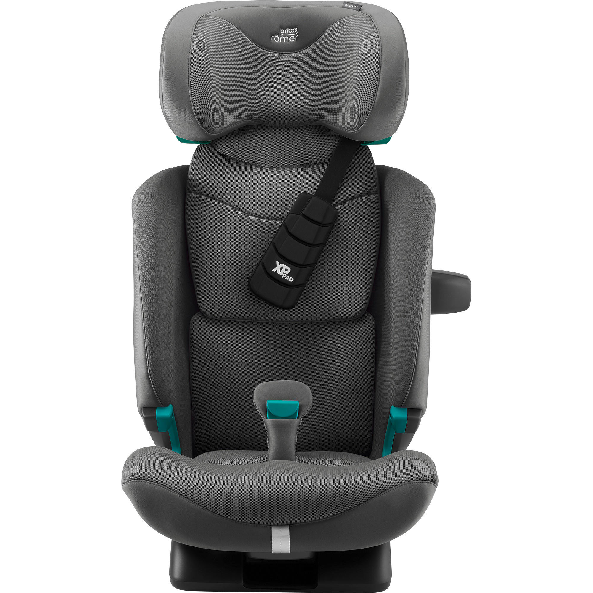 KINDERAUTOSITZ Advansafix Pro  - Dunkelgrau/Grau, Basics, Kunststoff/Textil (44/60/48cm) - Britax Römer