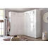 GARDEROBENSCHRANK 45/185/54 cm - Chromfarben/Weiß, Design, Holzwerkstoff/Kunststoff (45/185/54cm) - Xora GARDEROBENSCHRANK 45/185/54 cm - Chromfarben/Weiß, Design, Holzwerkstoff/Kunststoff (45/185/54cm) - Xora