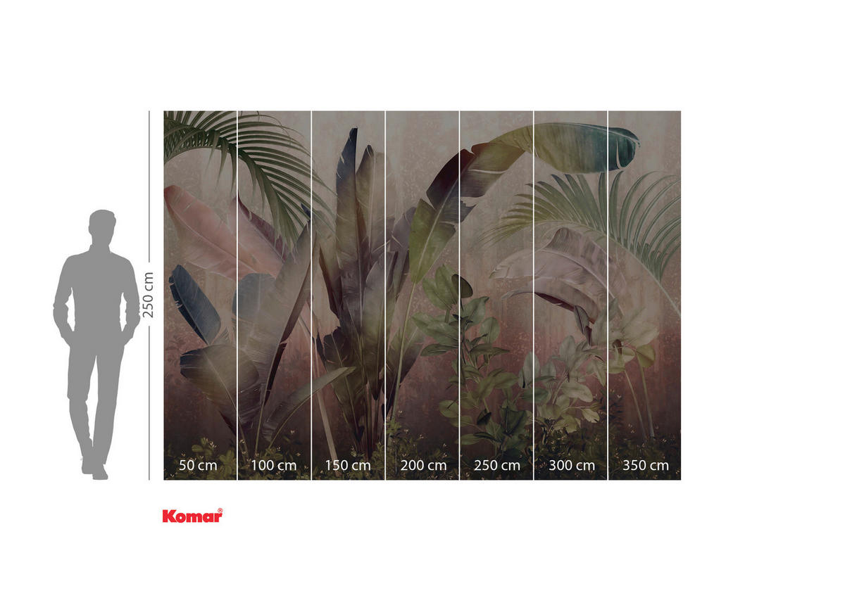 NON WOVEN-TAPET 350/250 cm  - multicolor, Basics (350/250cm) - Komar