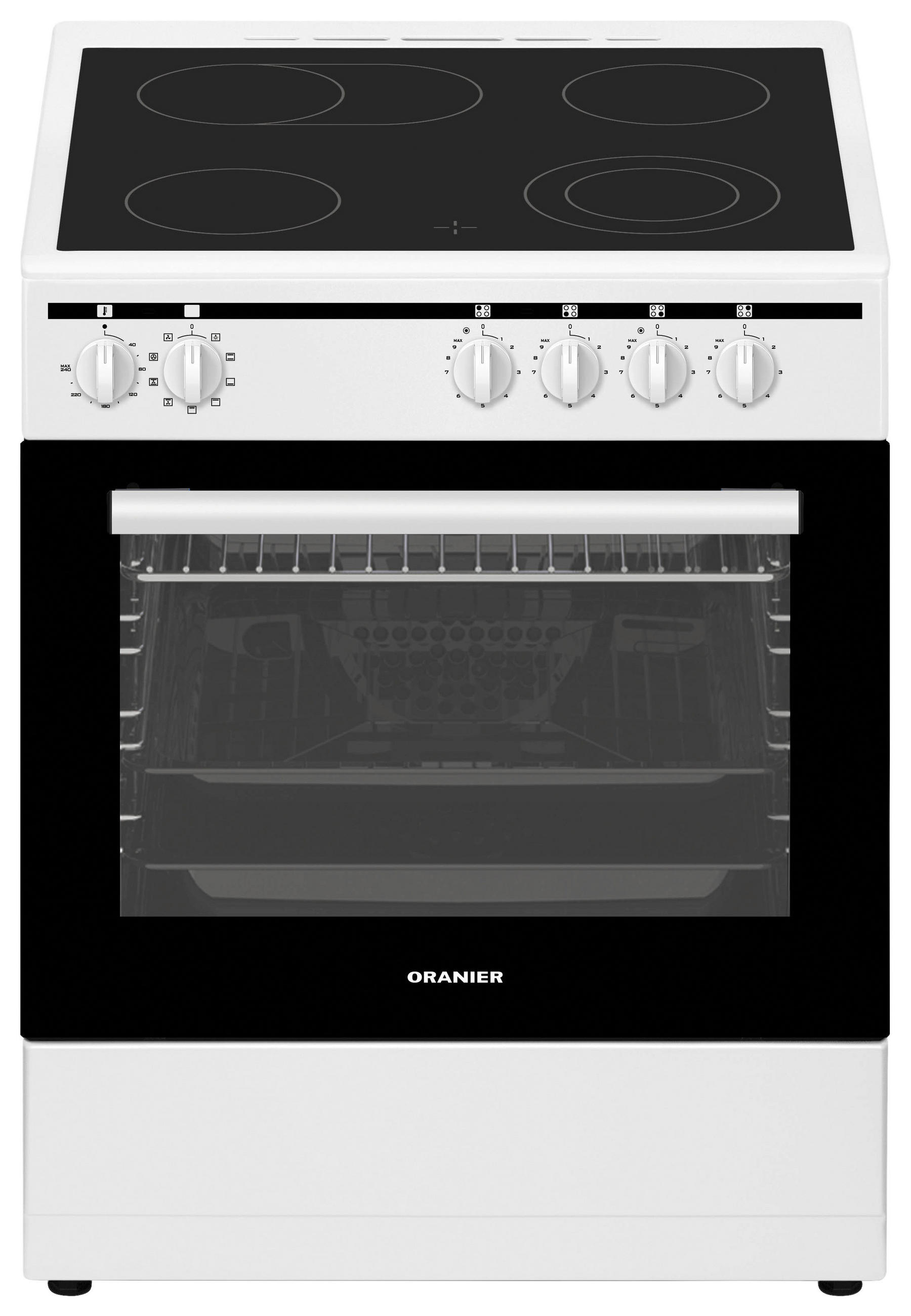 HERD STE638  - Weiß, Basics, Metall (59,8/80,0/62,6cm) - Oranier