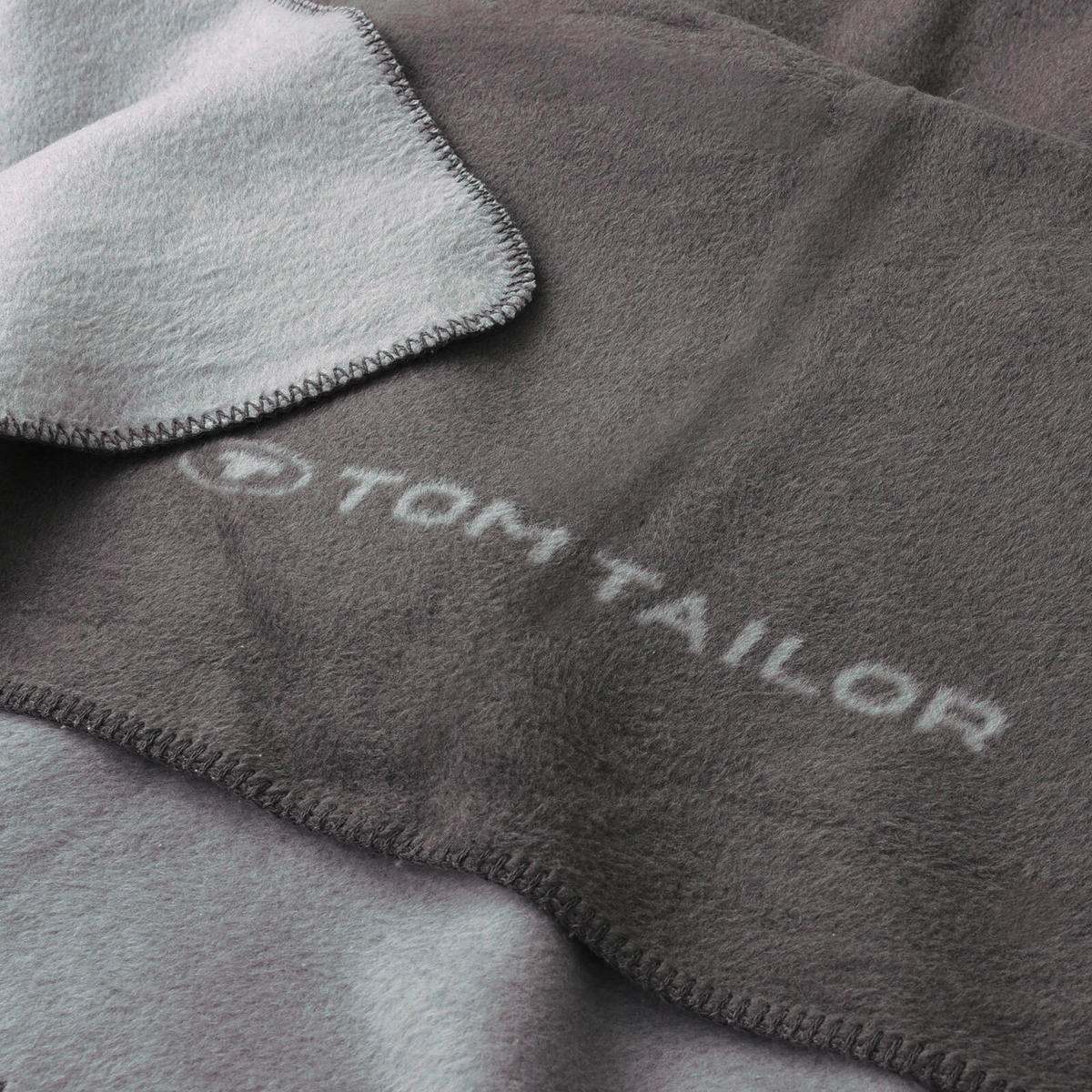 DECKE 150/200 cm  - Grau, Basics, Textil (150/200cm) - Tom Tailor