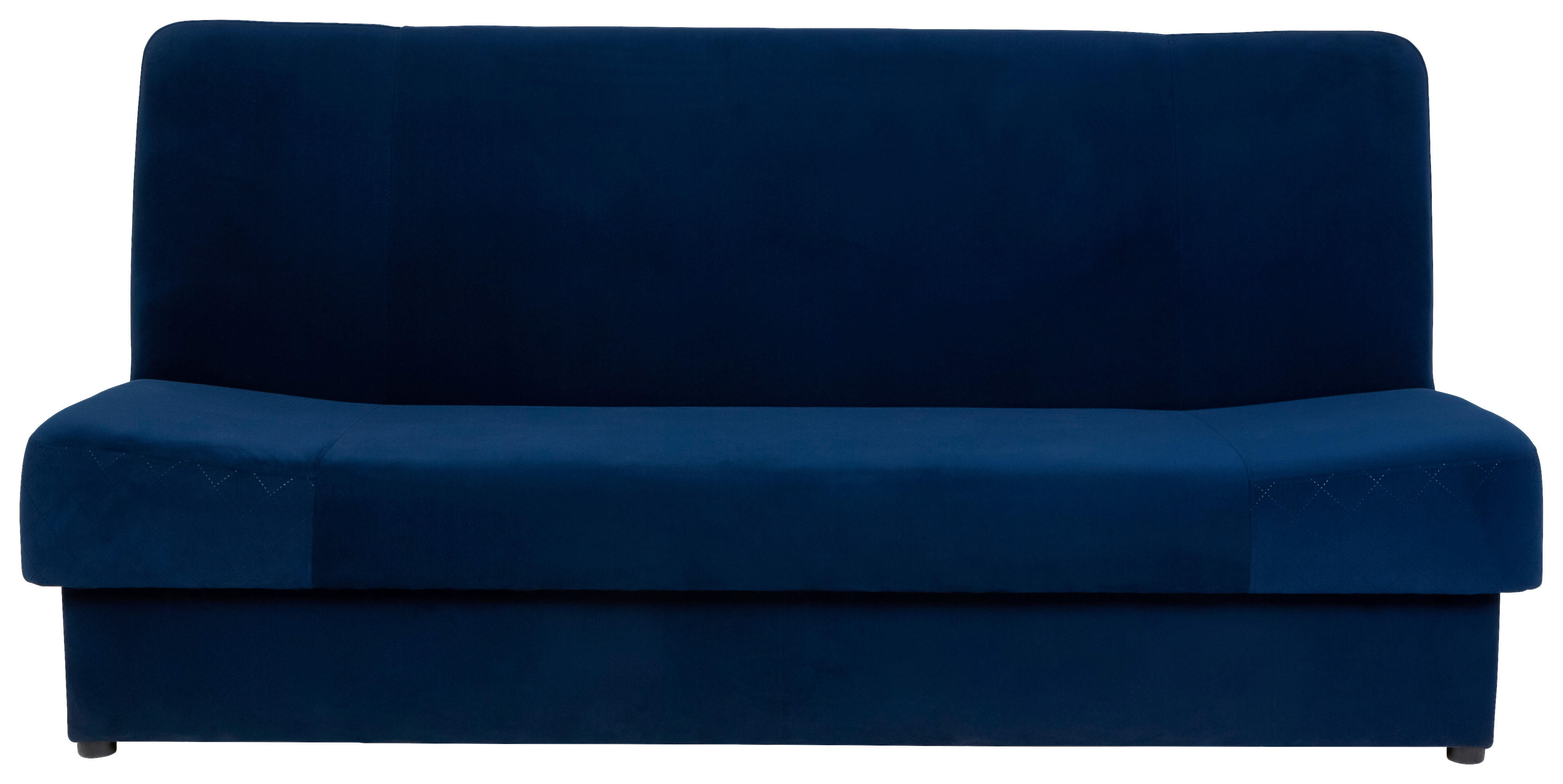KANAPÉÁGY [ ]}kék  - fekete/kék, Design, textil (192/93/89cm) - MID.YOU