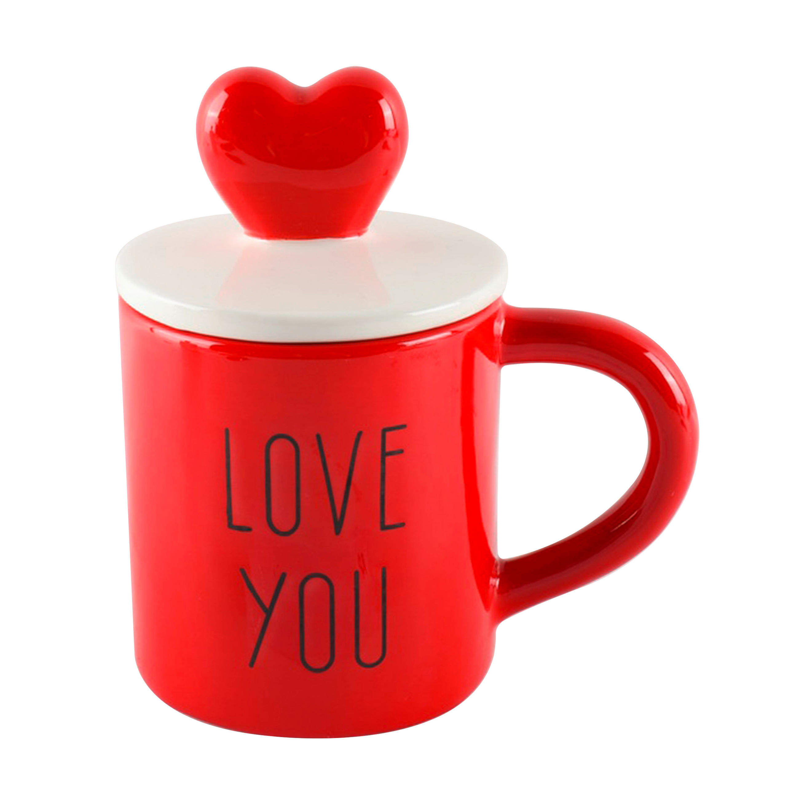 TASSE 1539 ml  - Rot, LIFESTYLE, Keramik (14/15,1/9,3cm)