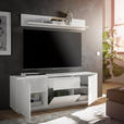 TV-ELEMENT Weiß  169/180/38 cm  - Weiß, MODERN, Holzwerkstoff (169/180/38cm) - Carryhome