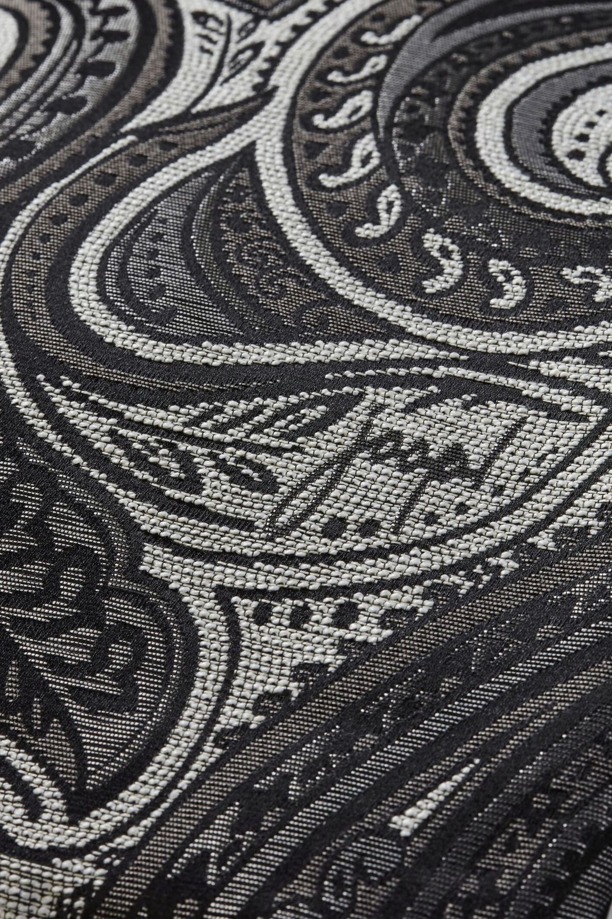 KISSENHÜLLE J! Paisley Allover silbergrau 40/40 cm  - Hellgrau/Grau, Design, Textil (40/40cm) - Joop!