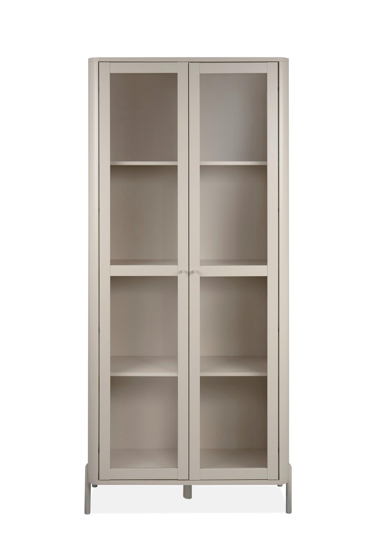 VITRINE Kaschmir  - Kaschmir, Design, Glas/Holzwerkstoff (86/195/38cm) - MID.YOU