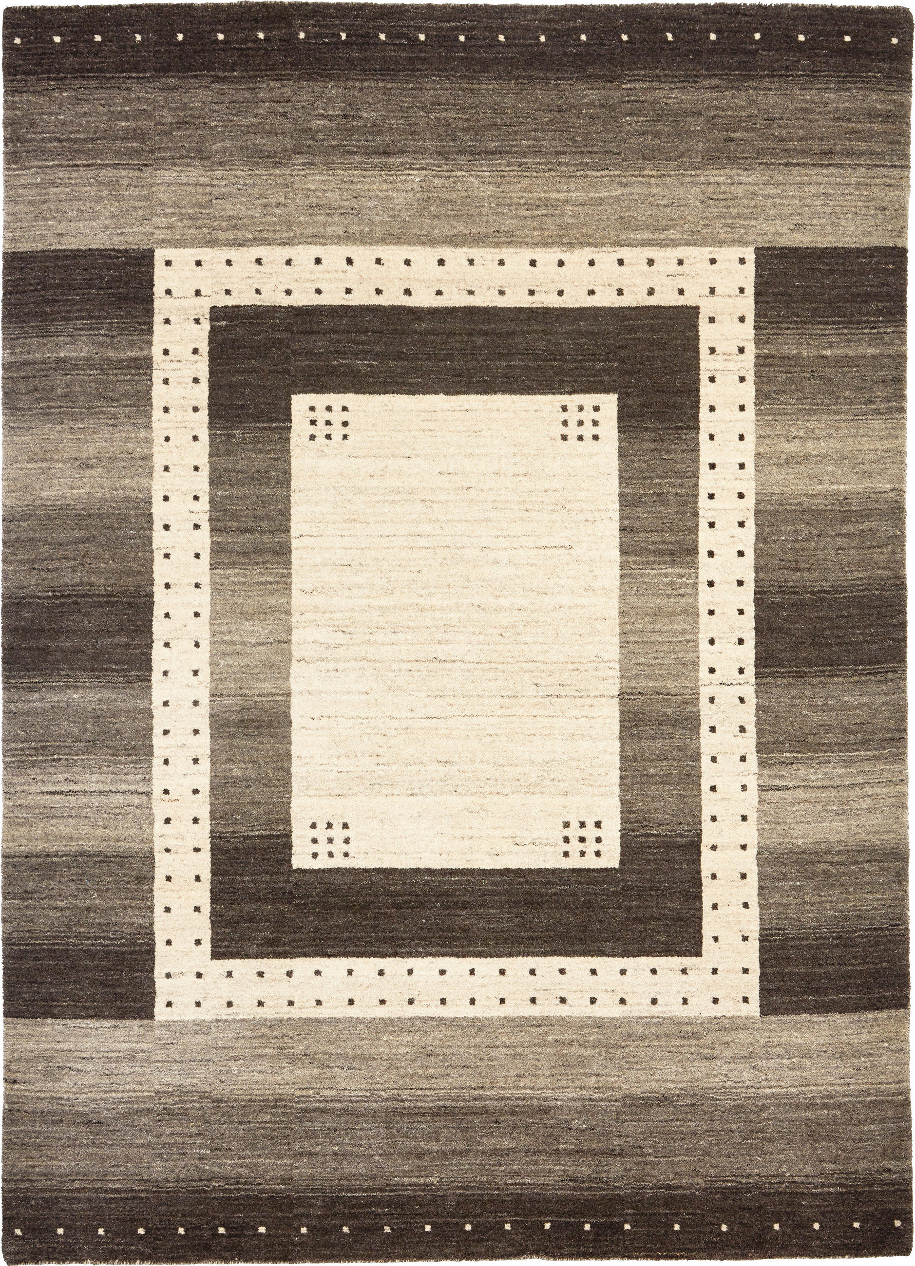 ORIENTTEPPICH  Wohnzimmer 120/180 cm Dasht E Lut Grau rechteckig  - Grau, LIFESTYLE, Textil (120/180cm) - Cazaris