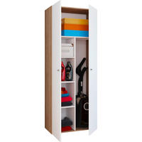 MEHRZWECKSCHRANK 70/178/39 cm  in Weiß, Eichefarben, Sonoma Eiche  - Eichefarben/Silberfarben, Design, Holzwerkstoff/Kunststoff (70/178/39cm) - MID.YOU