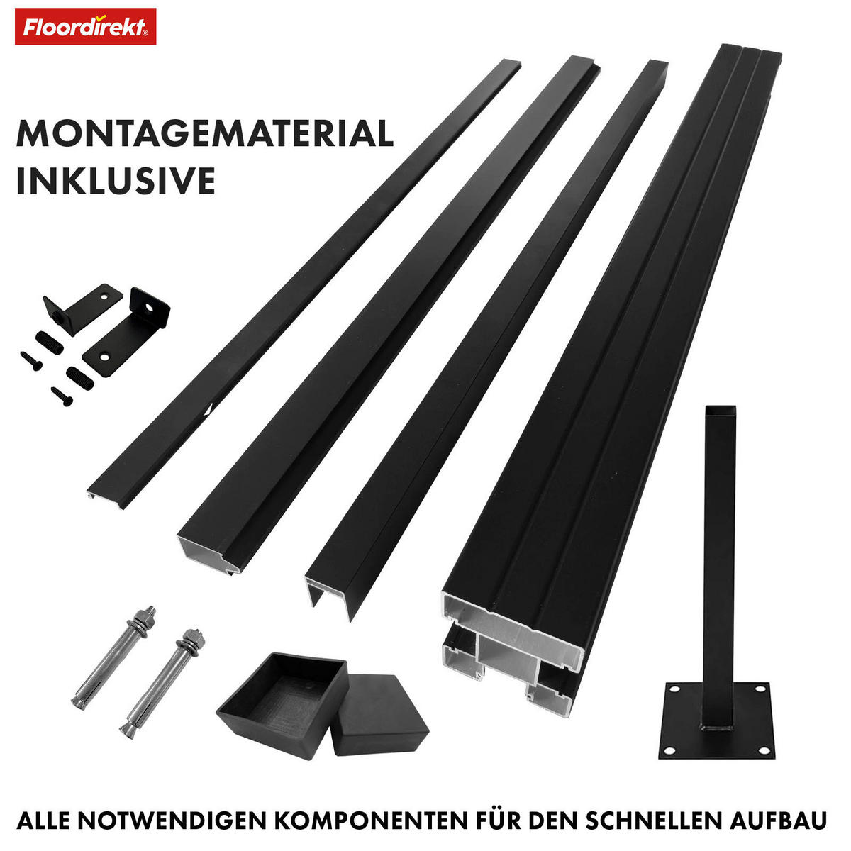 SICHTSCHUTZ - Basics (180/180cm) - Floordirekt