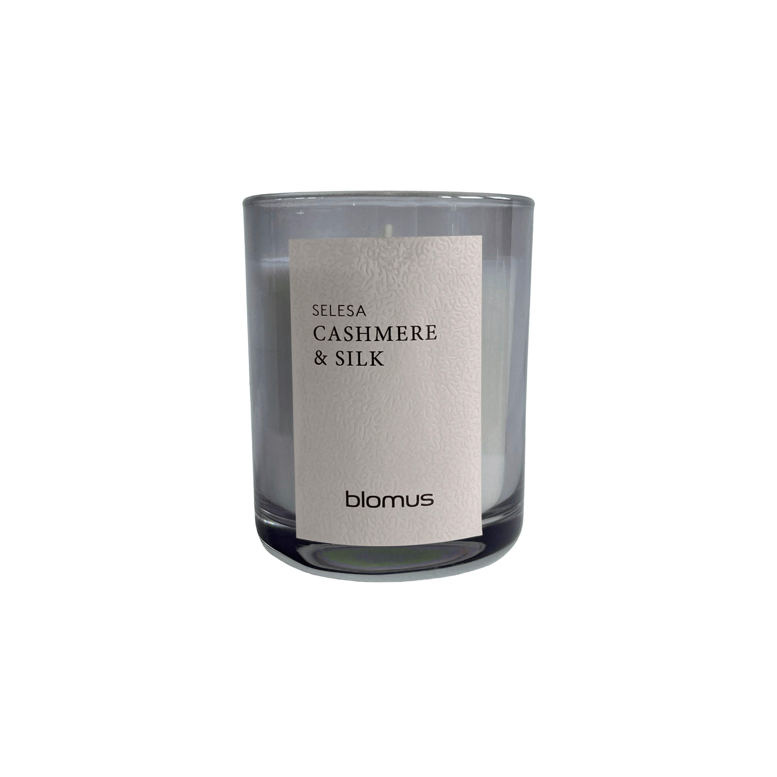 DUFTKERZE SELESA  - Grau, Trend, Glas (6/8cm) - Blomus