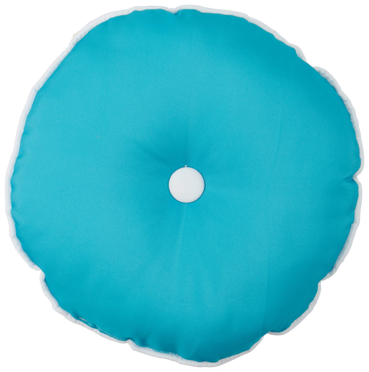 OUTDOOR-KISSEN in Türkis Uni  - Türkis, Basics, Textil (40cm) - Esposa