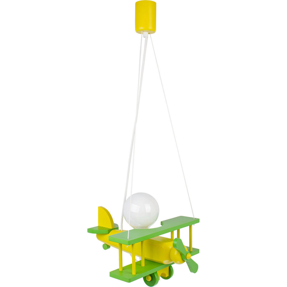 KINDERHÄNGELEUCHTE  29/31/75 cm    - Grün, KONVENTIONELL, Holz (29/31/75cm)