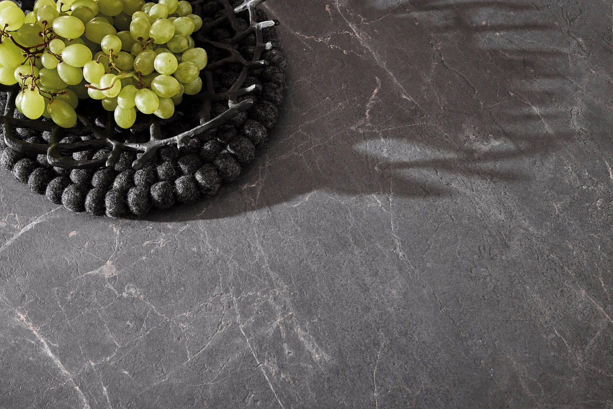 EINBAUKÜCHE   - Eichefarben/Grau, Design, Holzwerkstoff - Xora