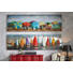 METALLBILD - Multicolor/Braun, Trend, Metall (55/180cm)