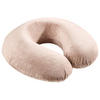 CESTOVNÝ VANKÚŠ  - sivohnedá, Konventionell, textil/plast (26/25,5/10,5cm) - Boxxx