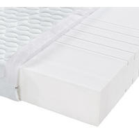 KALTSCHAUMMATRATZE 80/200 cm Höhe ca. 16 cm  - Weiß, Basics, Textil (80/200cm) - Sleeptex