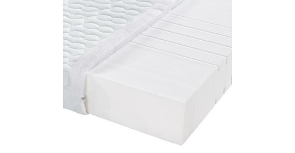 KALTSCHAUMMATRATZE 90/200 cm  - Weiß, Basics, Textil (90/200cm) - Sleeptex