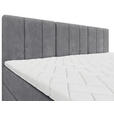 FAMILIENBETT - Schwarz/Grau, Design, Holzwerkstoff/Kunststoff (240/200cm) - Esposa