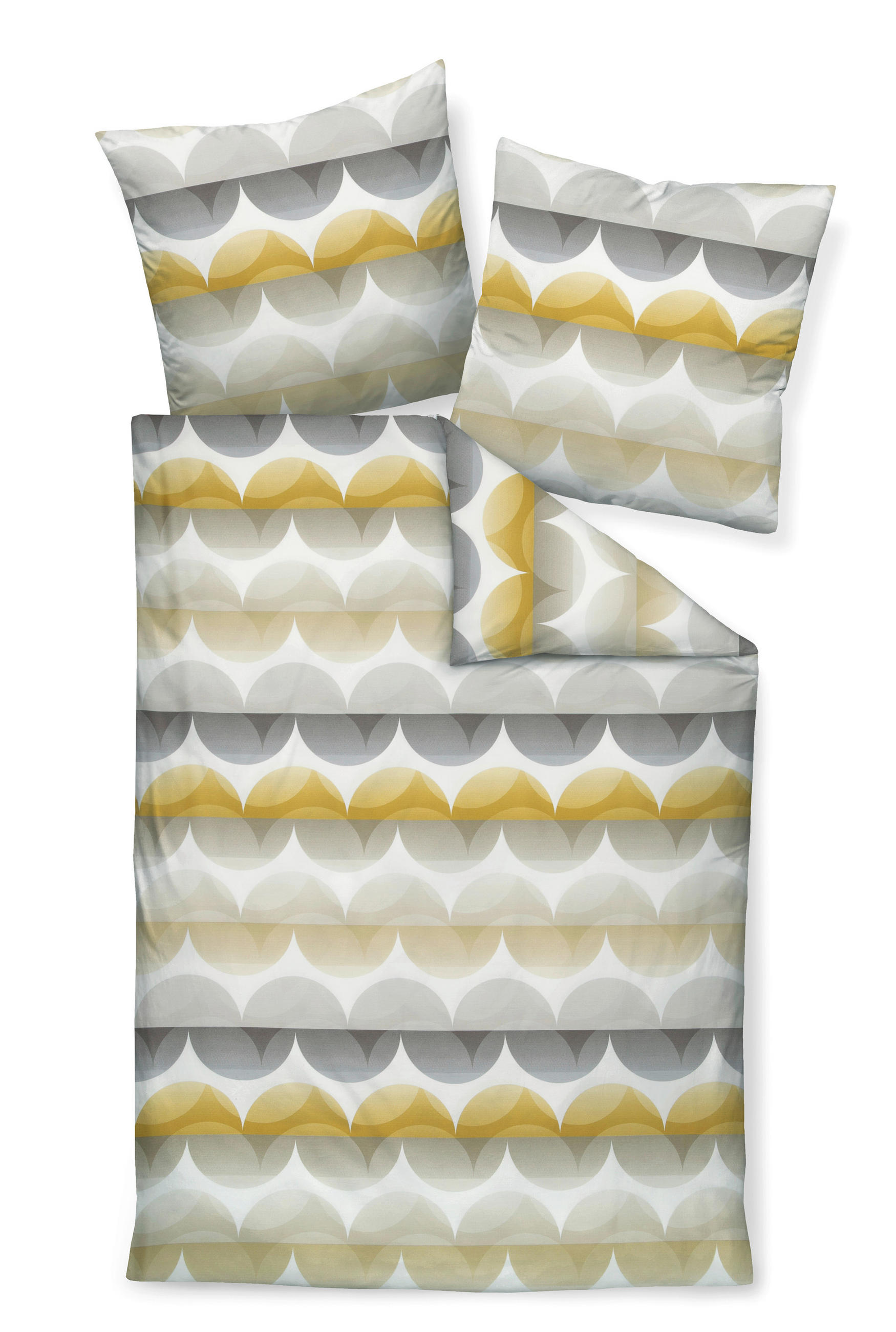 BETTWÄSCHE 155/220 cm  - Naturfarben, Design, Textil (155/220cm) - Janine