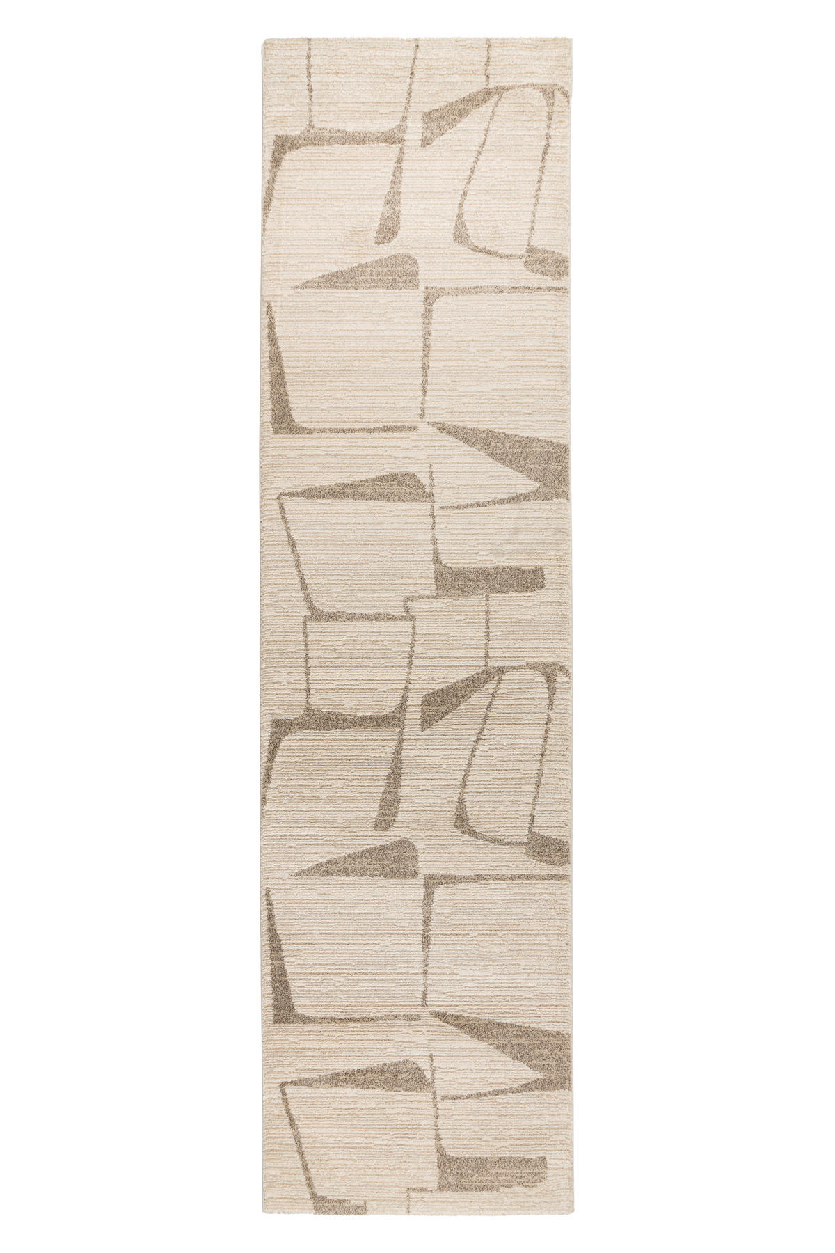 FLACHWEBETEPPICH 80/300 cm My Parma Creme  - Creme, Design, Textil (80/300cm) - Obsession