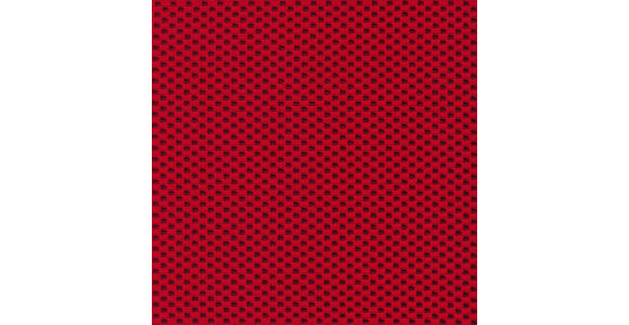 ECKSOFA in Struktur Rot 313/233 cm - Rot/Schwarz, Design, Kunststoff/Textil (313/233cm) - Emilio Belluti