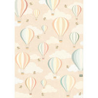 KINDERTEPPICH Living Elora 160/230 cm  in Creme, Hellrosa, Pastellblau  - Pastellblau/Hellrosa, Trend, Kunststoff/Textil (160/230cm) - Lindorug