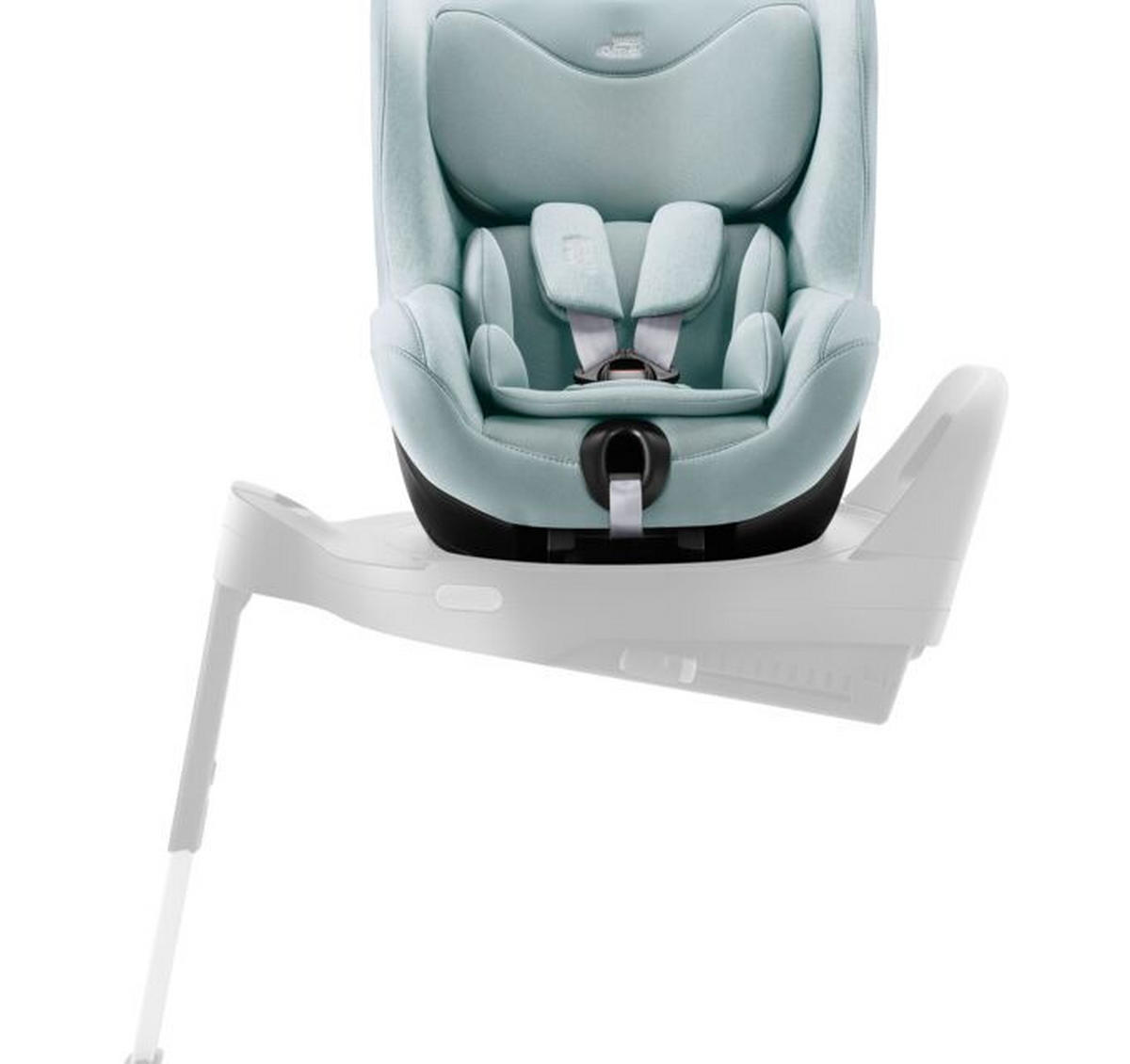 REBOARDER-KINDERSITZ DUALFIX 5Z  - Pastellblau, Basics, Kunststoff/Textil (44/48cm) - Britax Römer
