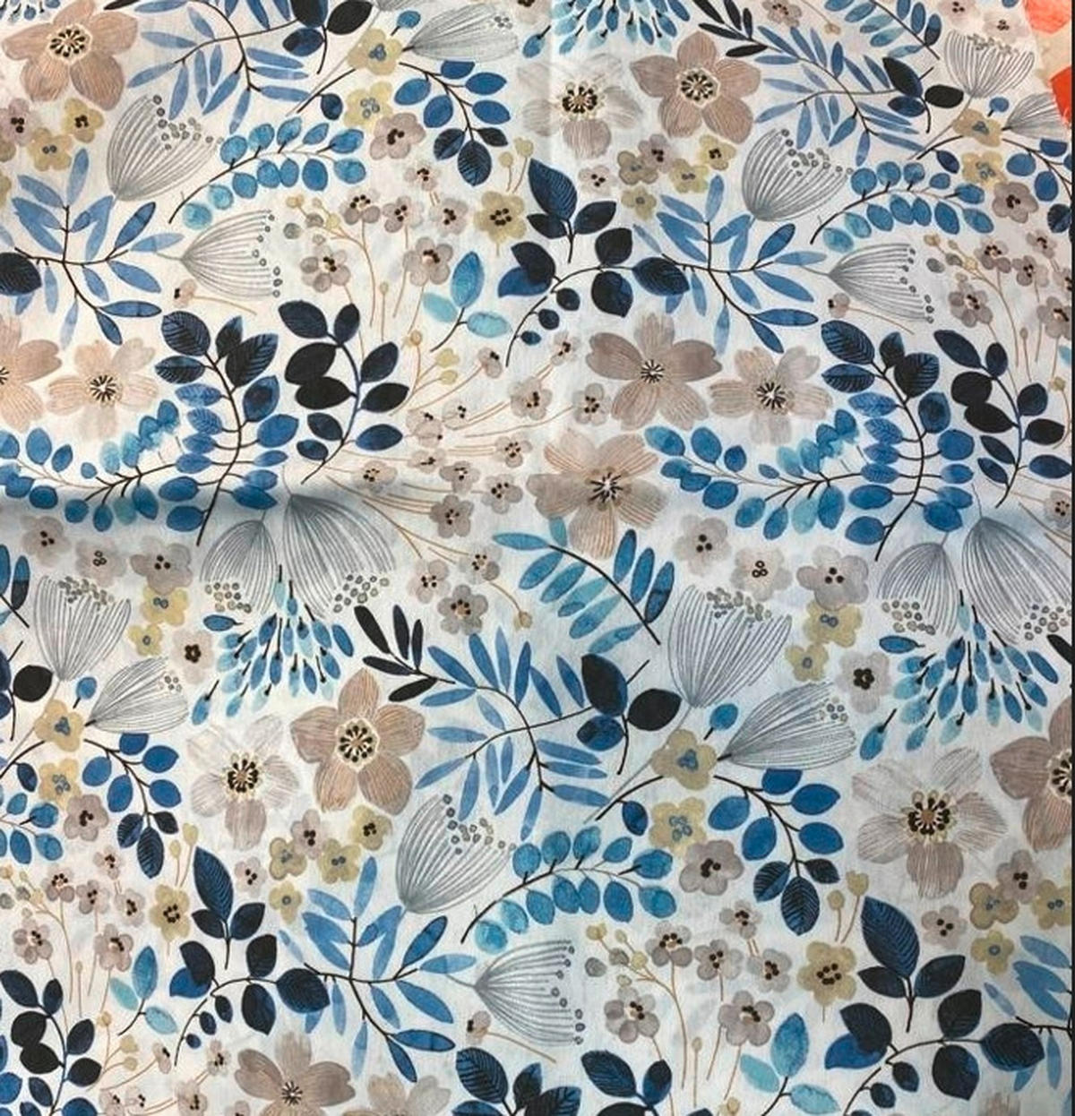 ÚZKY OBRUS, 40/100 cm, svetlosivá, svetlomodrá, perleťová - svetlomodrá/perleťová, Basics, textil (40/100cm) - Esposa