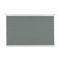 PLISSEE  halbtransparent   75/130 cm   - Hellgrau, Design, Textil (75/130cm) - Homeware