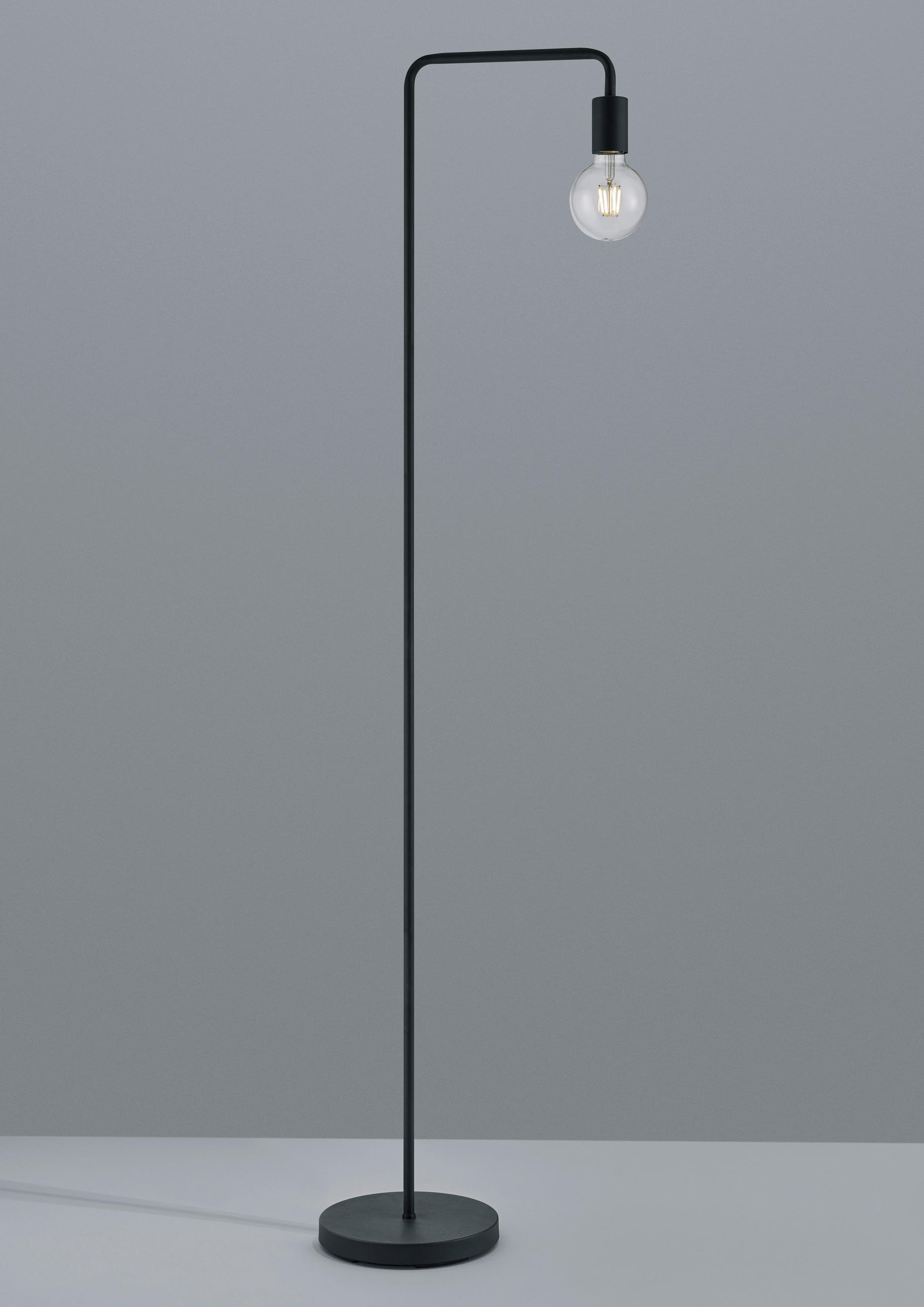 STEHLEUCHTE 23/149 cm    - Schwarz, Basics, Metall (23/149cm) - Trio Leuchten