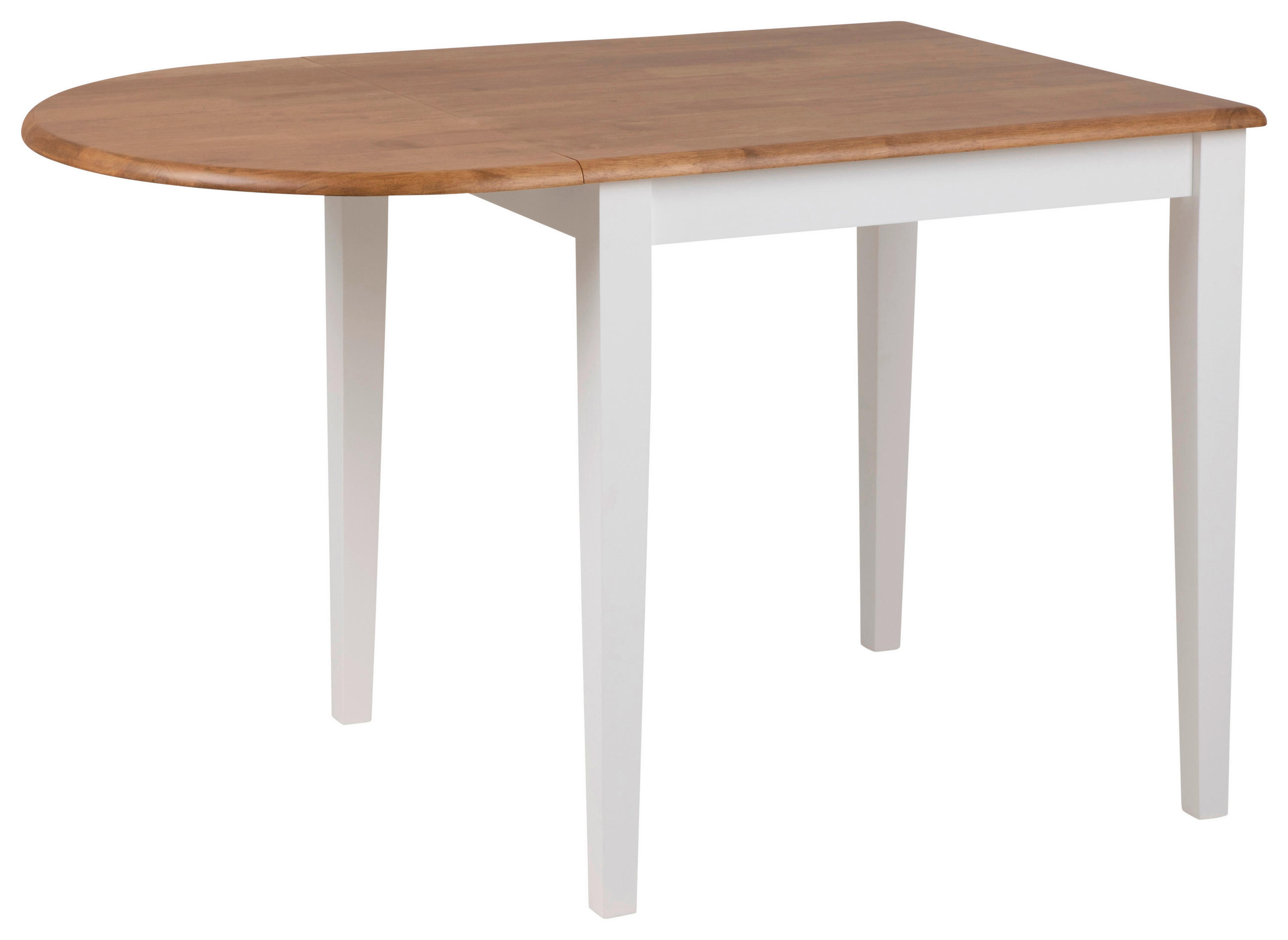 KLAFFBORD i trä 75-115/75/74 cm   - vit/ekfärgad, Klassisk, trä (75-115/75/74cm) - Carryhome